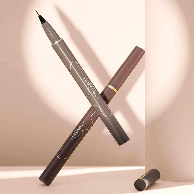 Judydoll New Superfine Liquid Eyeliner Pen Is Waterproof For 24 Hours Long-lasting Eye Makeup Smooth And Black Eyeliner Pen