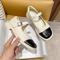 aiyuqi mary jane women shoes large size 41 42 43 student shoes women shallow mouth color matching womens spring shoes