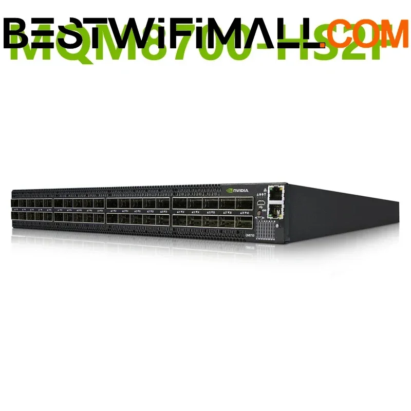 Фото Коммутатор NVIDIA Mellanox MQM8700-HS2F Quantum HDR InfiniBand 1U с 40 портами HDR 200 Гбит/с и общим пропускным способом 16 Тбит/с №2