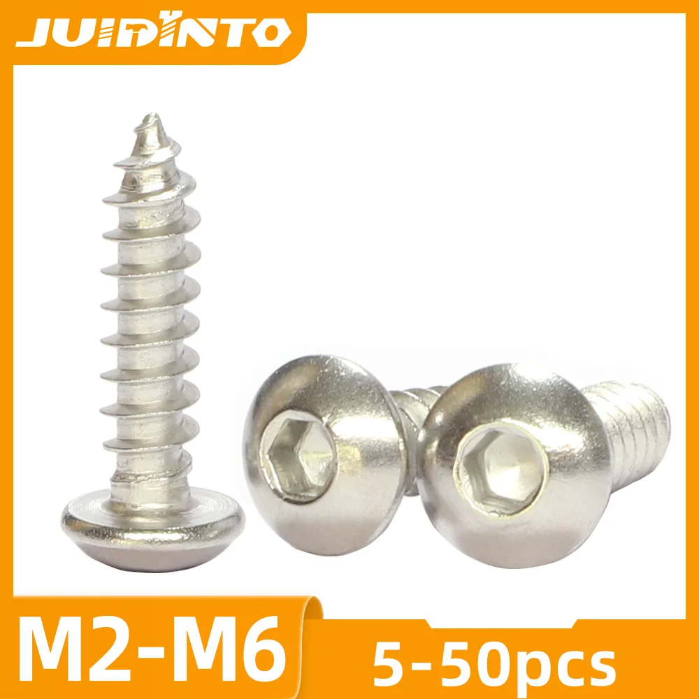 

Винты саморезы JUIDINTO нержавеющая сталь M2 M2.6 M3 M4 M5 M6