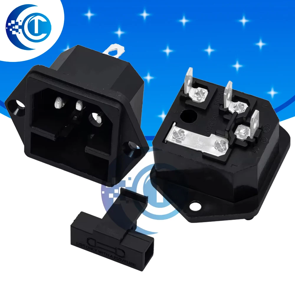 EGBO 3-контактный штекерный шнур питания IEC320 C14