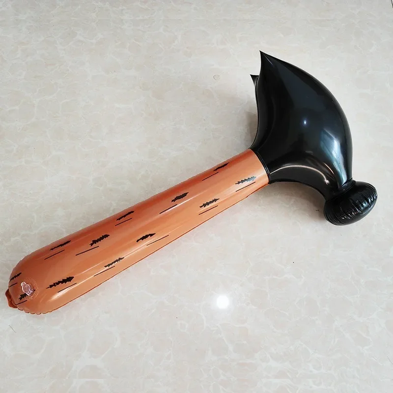 

Новинка, детская игрушка, надувной молоток Mace из ПВХ, надувной молоток из зернистой древесины, бейсбольная бита, подарок для детей