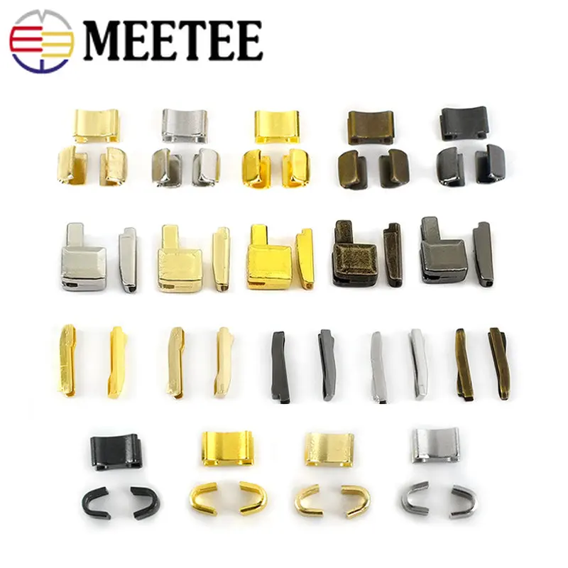 

20Sets 3# 5# 8# 10# Metal U Zipper Stopper for Sewing Zipper Sliders End Lock Bag Zips Replacement Repair Kit DIY Accessories