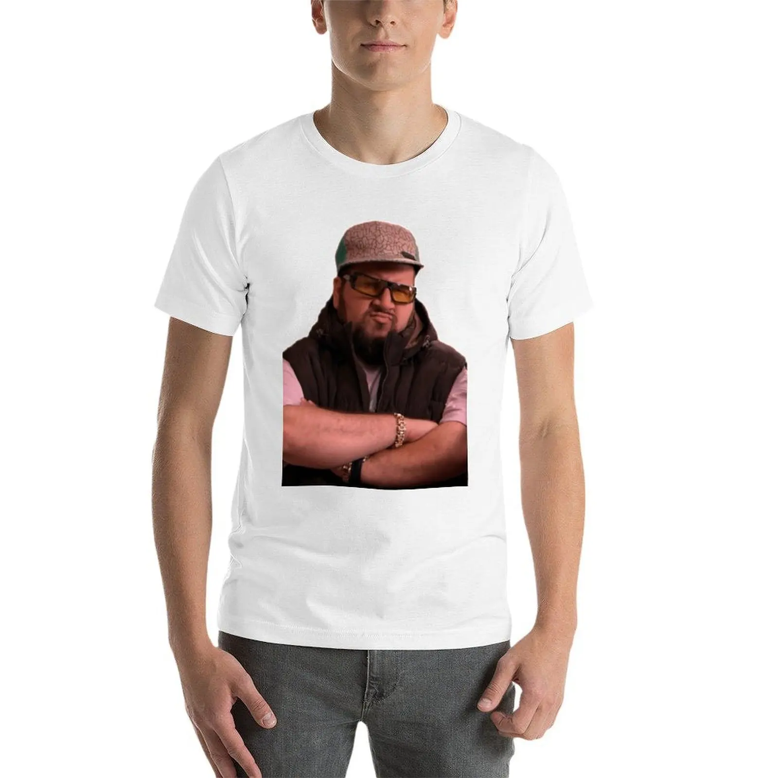 Фото Футболка Gustavo Rocque, мужские хлопковые футболки с аниме, мужская футболка из 100% хлопка №4
