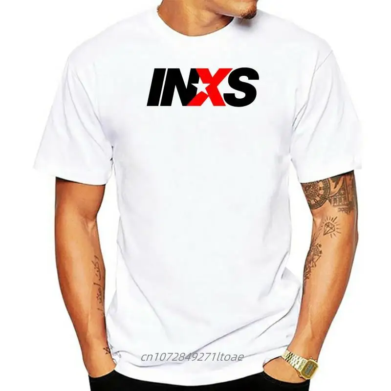 

INXS Suicide Blonde Unisex T Shirt All Sizes Fashion Cotton T-Shirts Casual Short Sleeve Shirt Tee Base Shirt