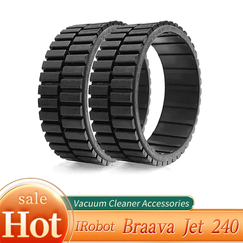 

Резиновые колеса для iRobot Braava Jet 240 241 244 320 380 381 и Mint 4200 4205