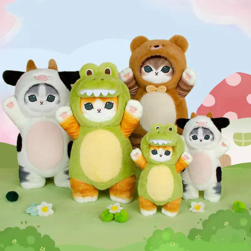 

Japanese Anime Mofusanded Plush 30CM Toy Cute Cartoon Animal Plushie Cat Soft Stuffed Doll Fluffy Stuffed Pillow For Kid Gift