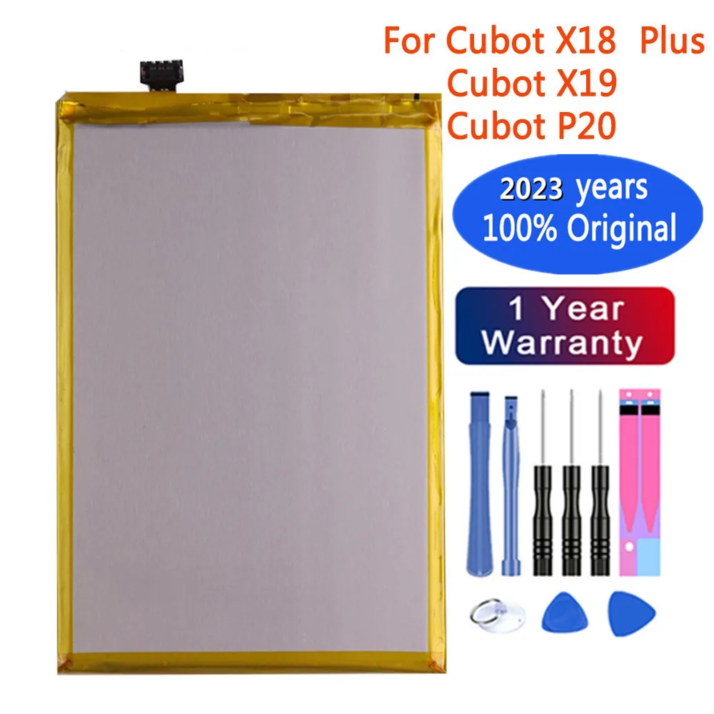 

2023 Years 4000mAh New Original Cubot X18 Battery For Cubot X18 Plus / Cubot X19 / Cubot P20 Phone Replacement Batteries