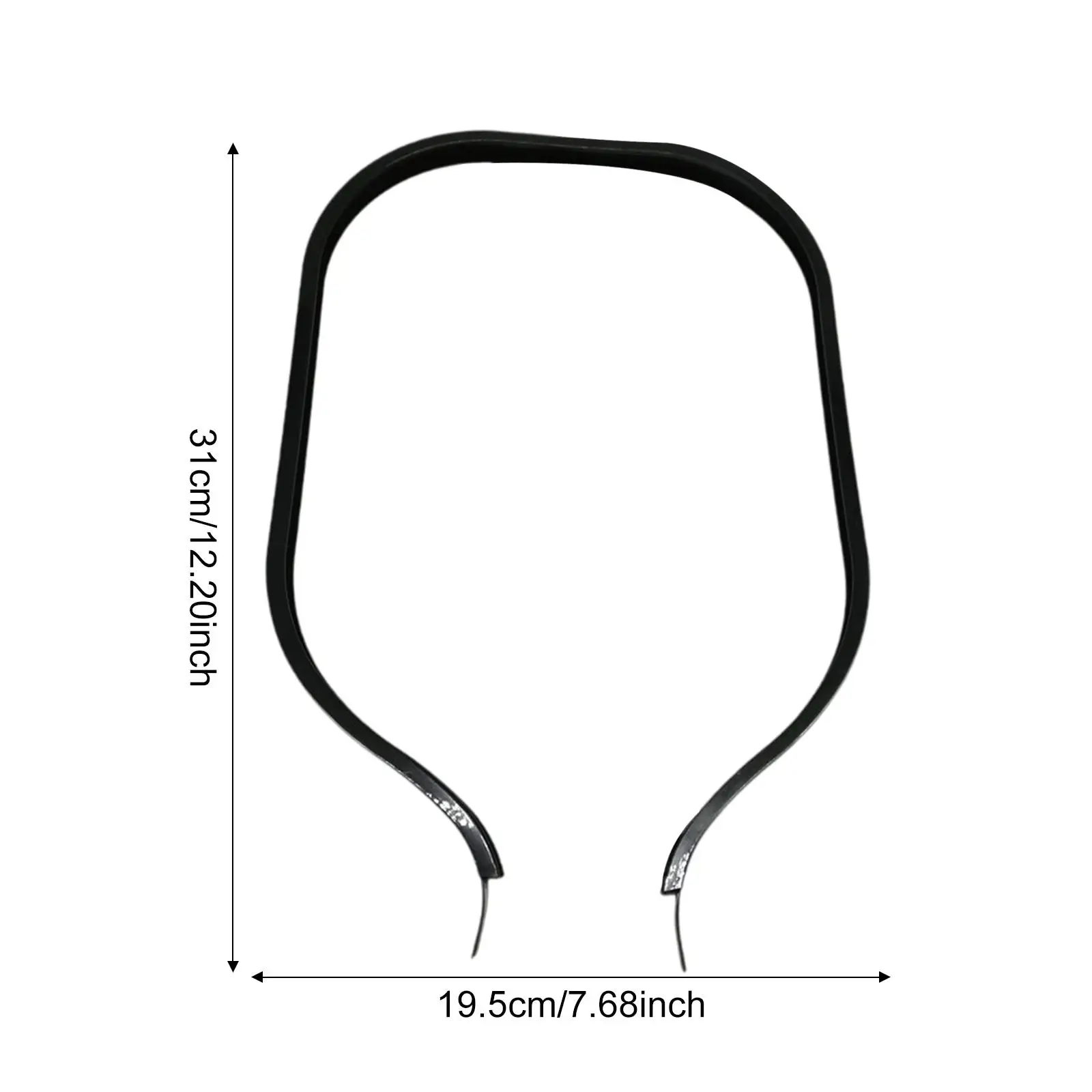 Защитная полоса края Pickleball Paddle подходит для идеально изогнутых краев