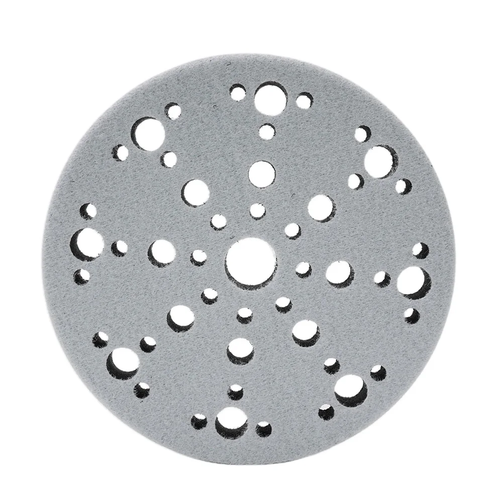 

Sponge Interface Pad 6In 150mm 48-Holes Soft Sponge Interface Pad For Sander Backing Pads Buffer 5mm Foam Thick Polishing Tool