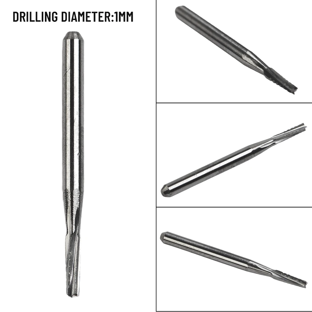 

1/2pcs Drilling Bit Strict Quality Control Carbide Drill Bit Excellent Cutting Performance For Auto Glass Repair