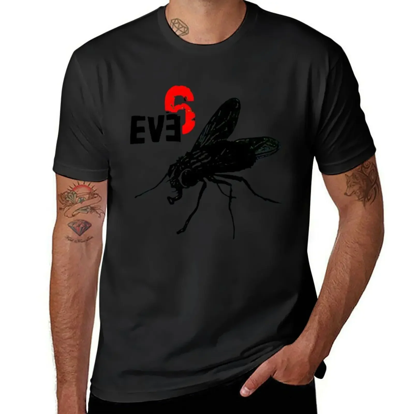 1998 Eve 6 Винтажная футболка с вырезом снаружи эпохи самостоятельным названием