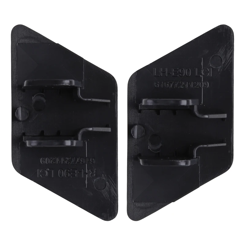 

Front Bumper Headlight Washer Nozzle Cover Unpainted L R 61677211209 61677211210 For E90 E91 320i 325i 330i 328i