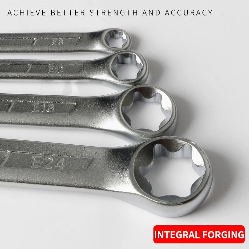 Звездообразная двухсторонняя Шестигранная розетка E-Torx стандартные инструменты