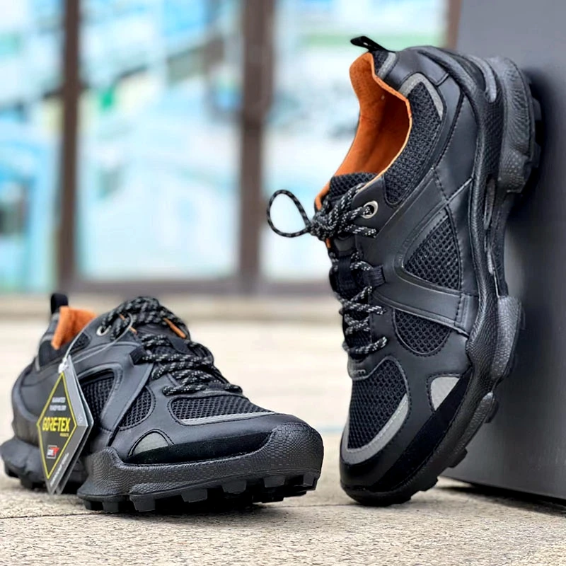 Men's Shoes Brand Sneakers Upscale Breathable Comfortable Non-Slip Soles Wear-Resistant Outdoor Running Travel Leisure Shoes