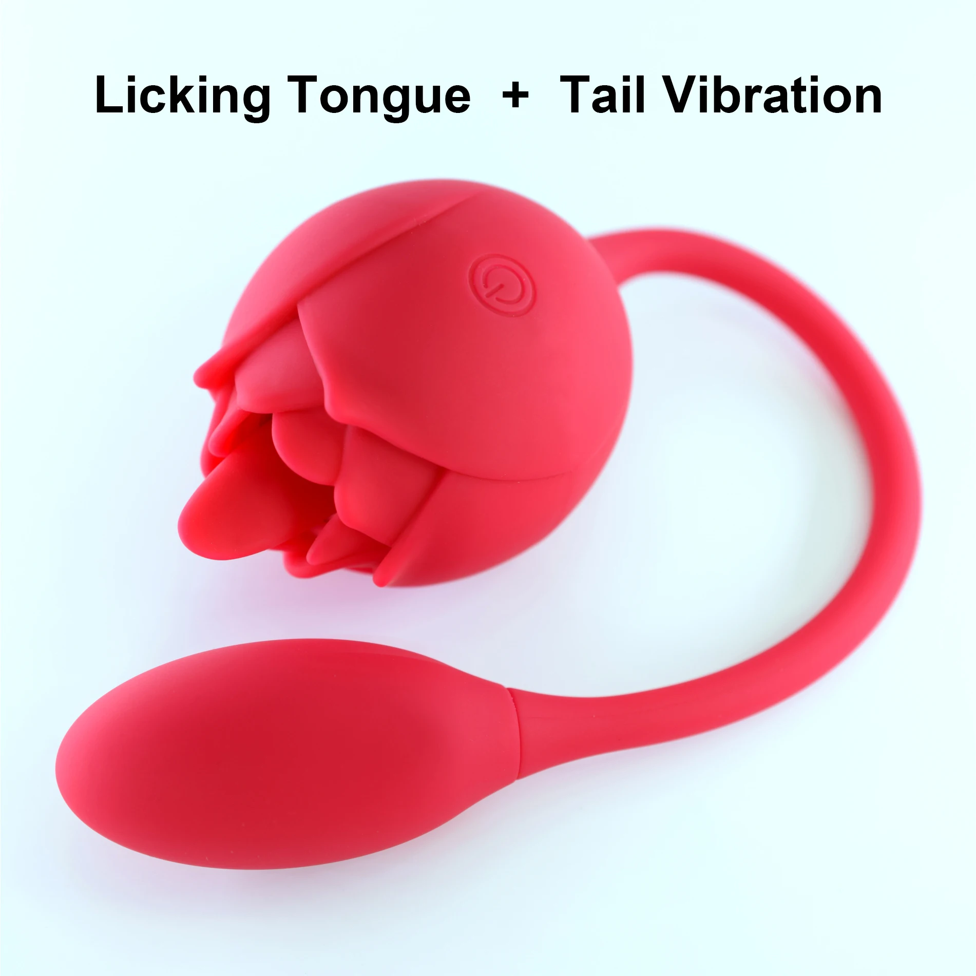

Rose Tongue Vibrator For Women Nipple Stimulator G Spot Dildo Vibrator Licking Clitoris Rabbit Telescopic Vibators Sex Adult Toy