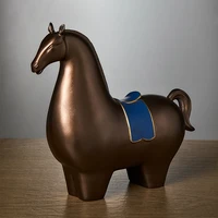 horse sculpture chinese style statues for decoration home decoration accessories living room decoration office desk decor gifts