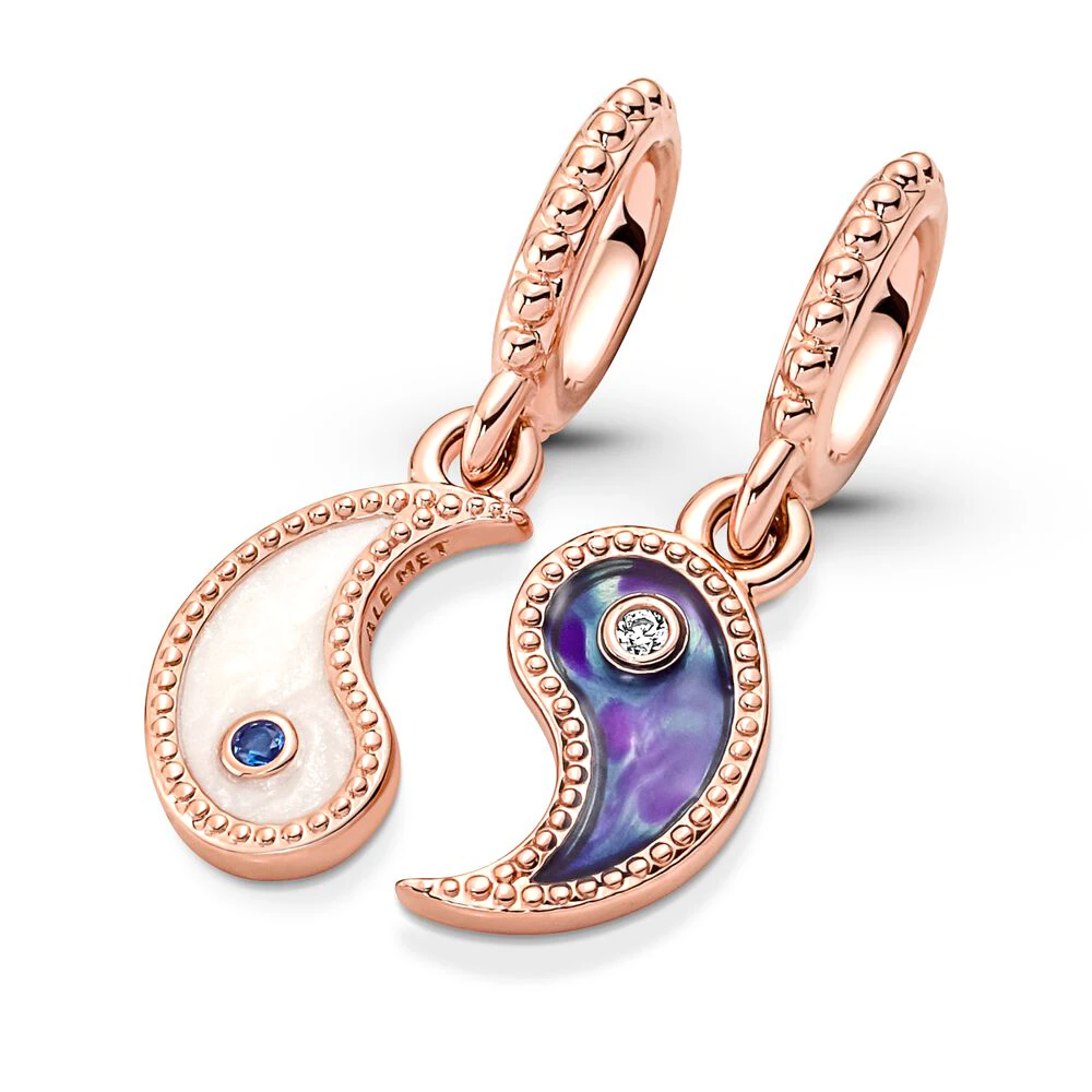 Pandora-Pendentif Phoenix Taiji Gua pour femme, pendentif vent chinois 152, accessoires de bijoux nobles et élégants, bracelet bricolage exquis