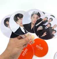 1pcs kpop bangtan boys small cute fans new pdt fans toy gift collection hand fans pvc fan gifts fans collection wholesale