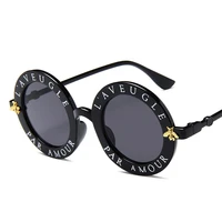 small round women sunglasses vintage shades black metal color sun glasses for female fashion designer 2022 new