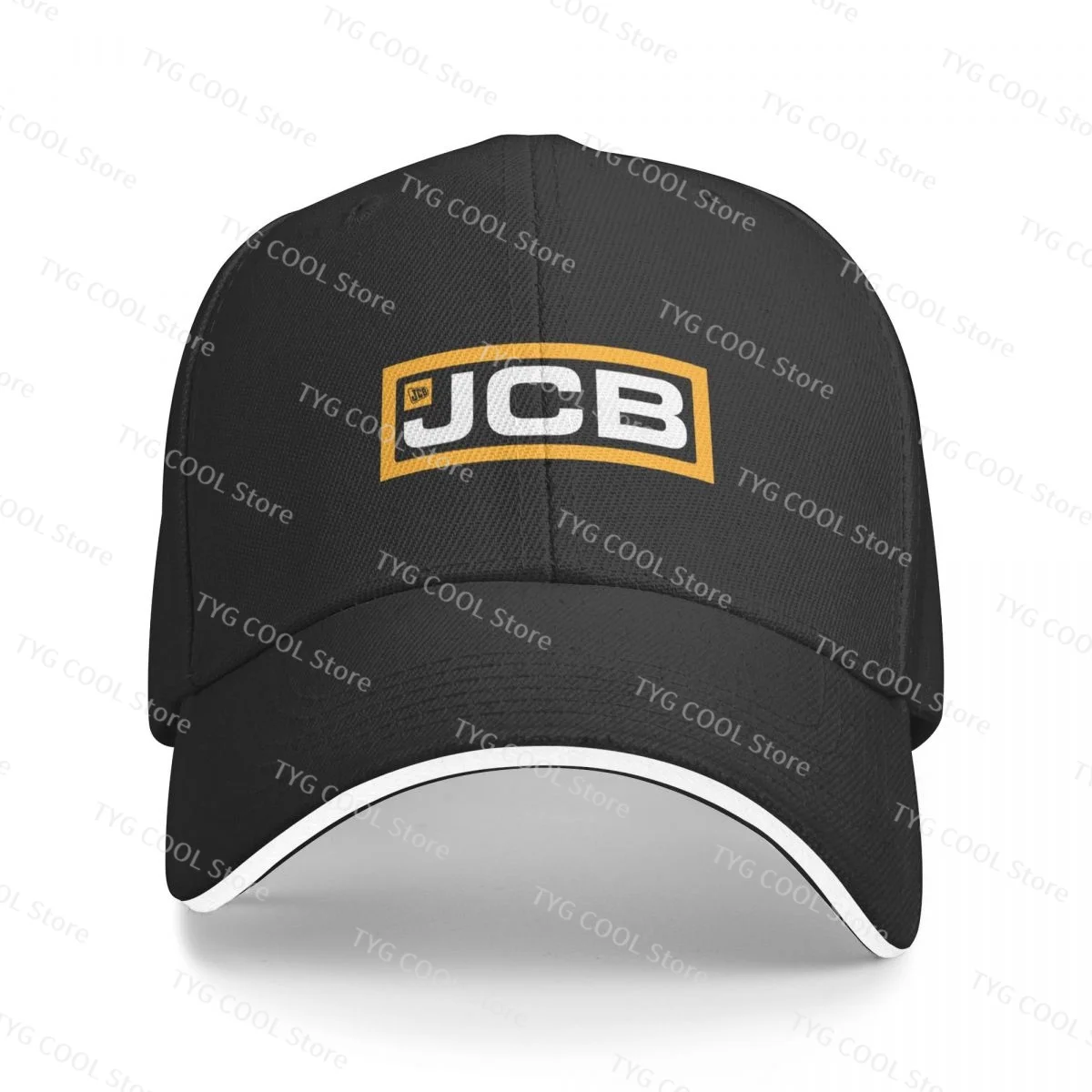 

JCB Baseball Cap Summer Unisex 2023 Casual Sandwich Baseball Cap Personalized Casual Hat