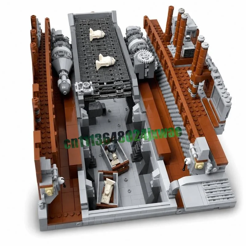 Фото Конструктор MOC «Космический боец-сэндкраулер» (13543 детали) с полным интерьером, архитектурная модель-головоломка, развивающая игрушка для самостоятельной сборки, креативный подарок №4