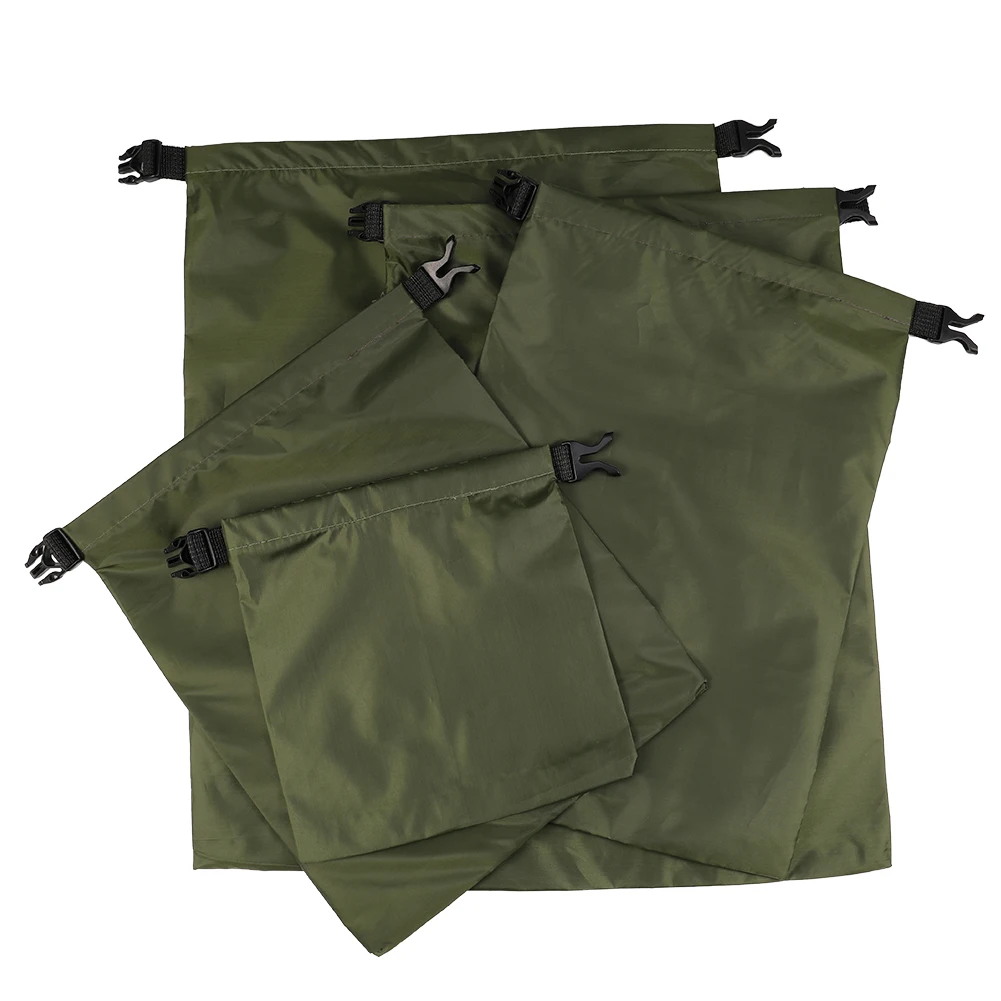 5Pcs Waterproof Dry Bag Set, Portable (1.5L+2.5L+3.5L+4.5L+6L) Ultralight Outdoor Storage  Dry Sacks for Camping Boating Kayakin