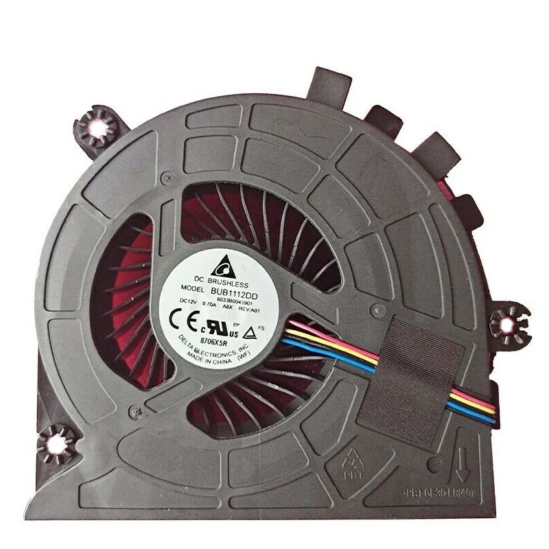 Новый охлаждающий процессор для ноутбука 400 G2 460 G2 20-in AIO 808581-001 BUB1112DD 6033B0043901 DC12V 0.70A A6X 8706X5R