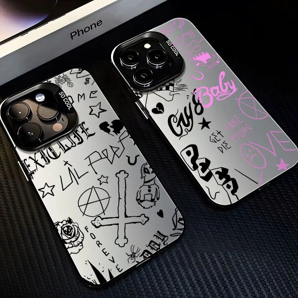 Rapper Lil Peep Hell Boy Phone Case for vivo Y03 Y78 Y36 Y100 Y27 Y17s Y16 Y02 Y22s V30e V40 V27e V29e S15 V25 V23 Pro 5G Cover