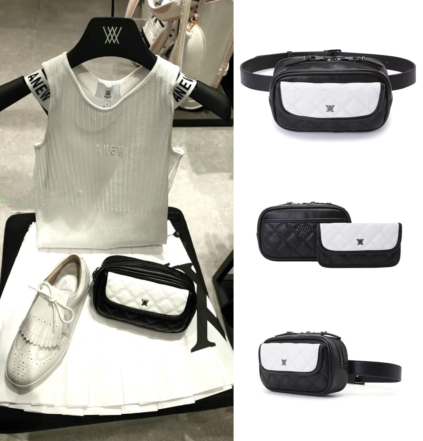 

Women Golf Belt Waist Packs Card Pack Smartphone Bag Fashion Ladies Waist Bag