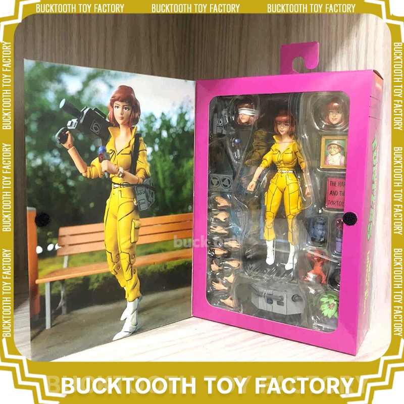 Yellow Clothes Female Journalists 54233 Action Figurine In Stock  Collection Model Toy Gift