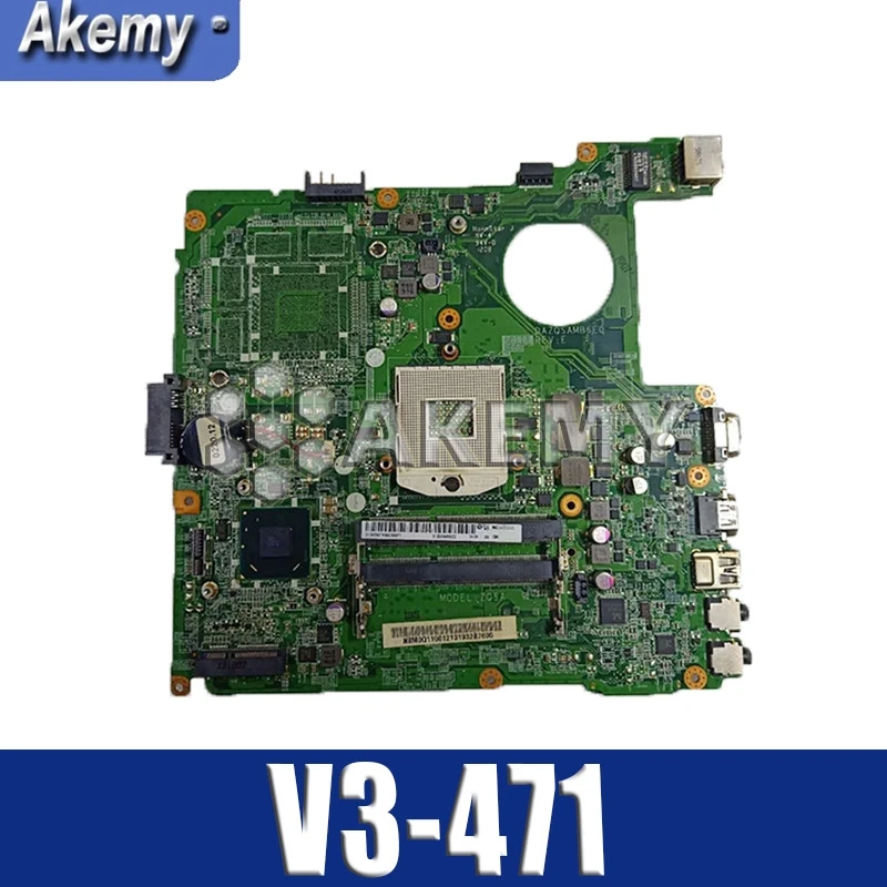 

V3-471 DAZQSAMB6E1 motherboard For Acer Aspire E1-431 E1-471 V3-471 laptop motherboard HM77 original Test motherboard
