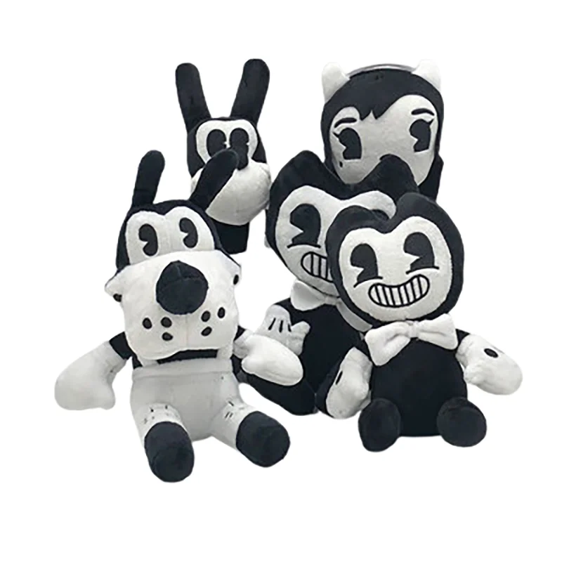 

2022 New Thriller Game Bendy and The InkMachin Halloween Gift Soft Plush Toy Doll Children's Stuffed Toys Support Wholesale