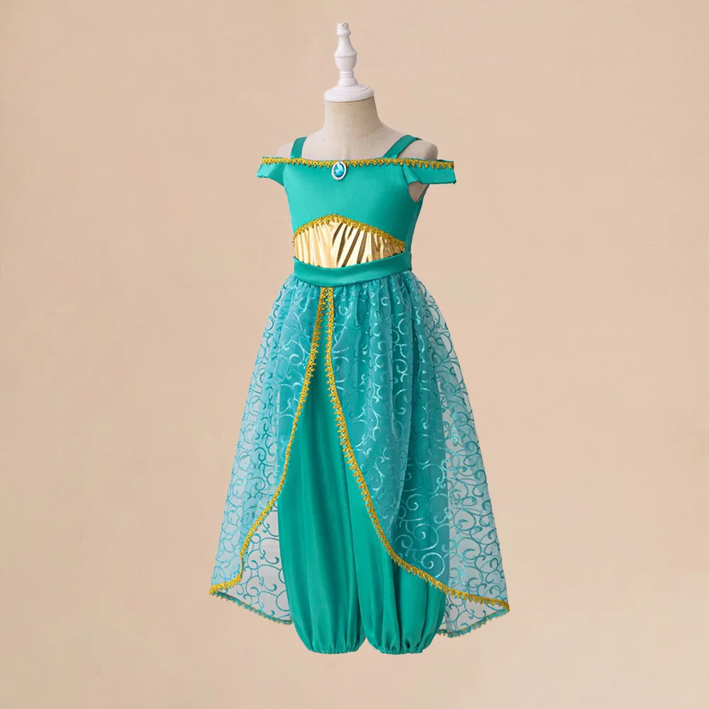 Женский костюм принцессы в арабском стиле комбинезон пэчворк с блестками и