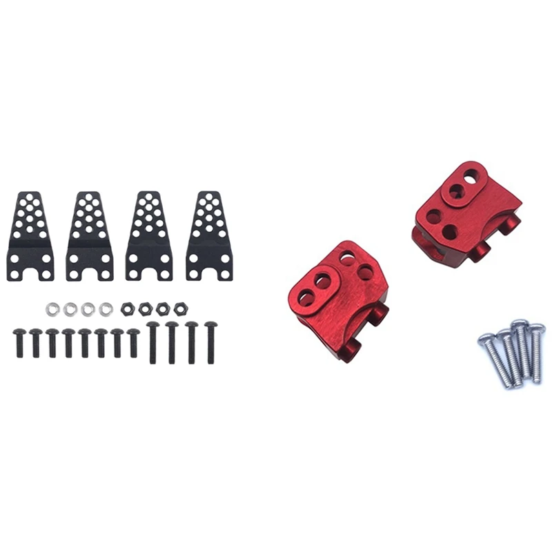 

2X передний, задний, нижний, амортизирующий кронштейн для осевой Φ 90046 90047 & 4X, амортизатор, подъемник для башни, нижняя Регулируемая подставка