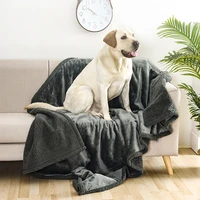 waterproof dog blanket bed cover dog crystal velvet fuzzy cozy plush pet blanket throw blanket for couch sofa