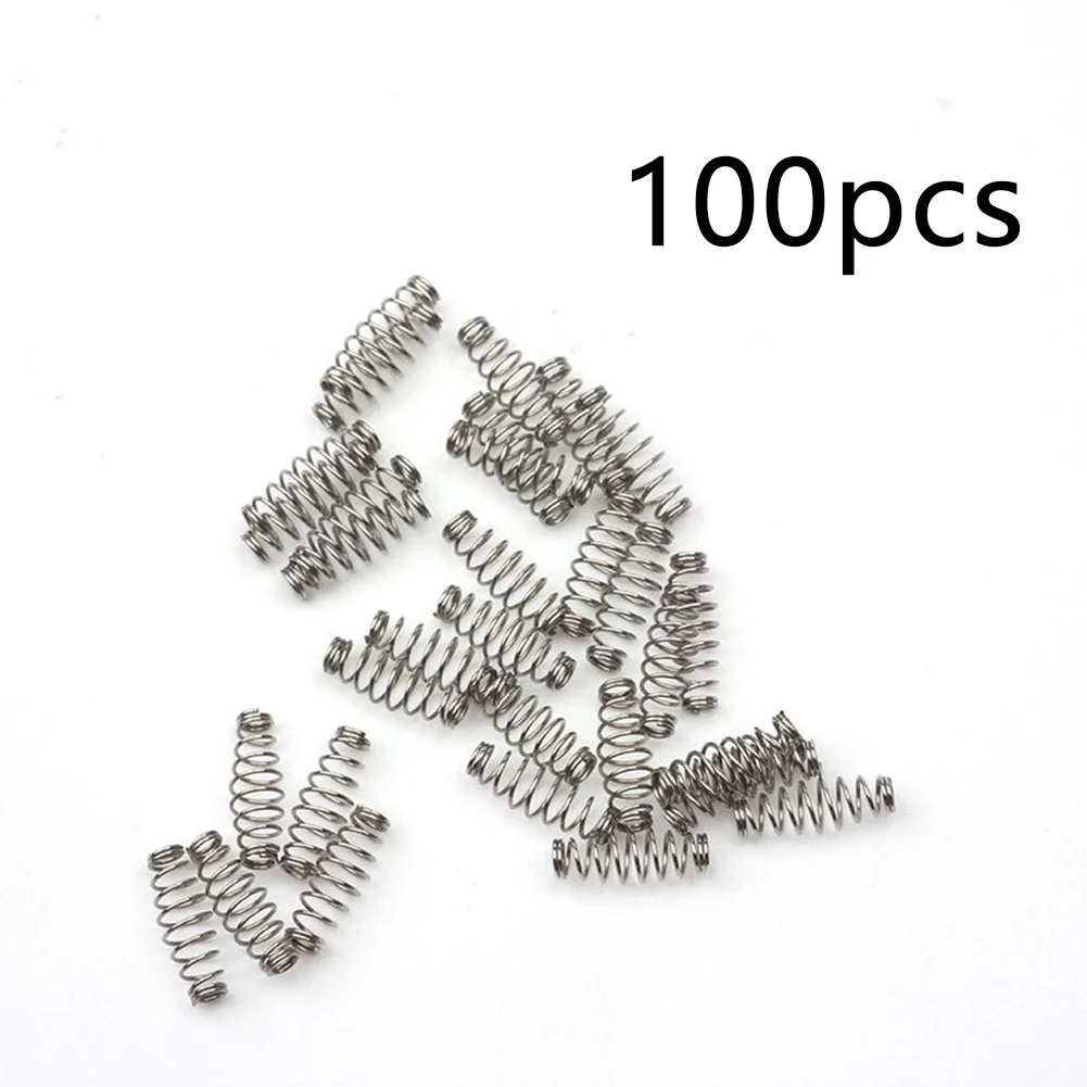 

100pcs Fish Hook Spring Bait Feeder Lure Trap Accessories Fishbait Feeder Tackle Stainless Steel Hook Springs Carp Fishing Tools