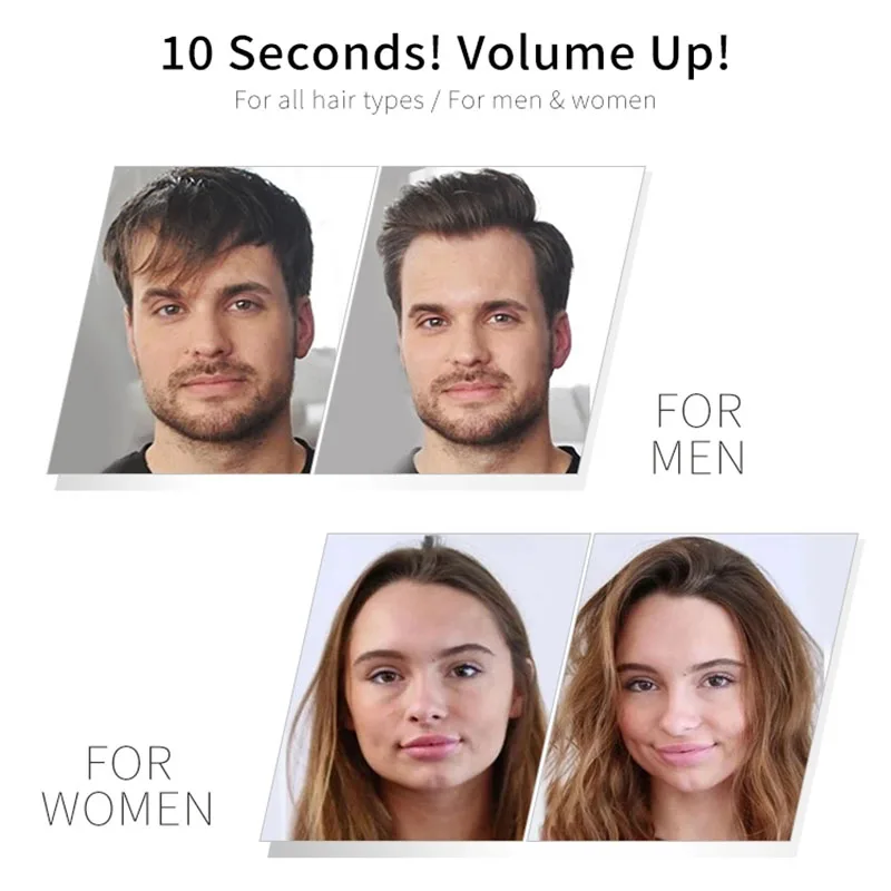 Пушистая пушистая пудра для волос унисекс инструменты укладки доработка