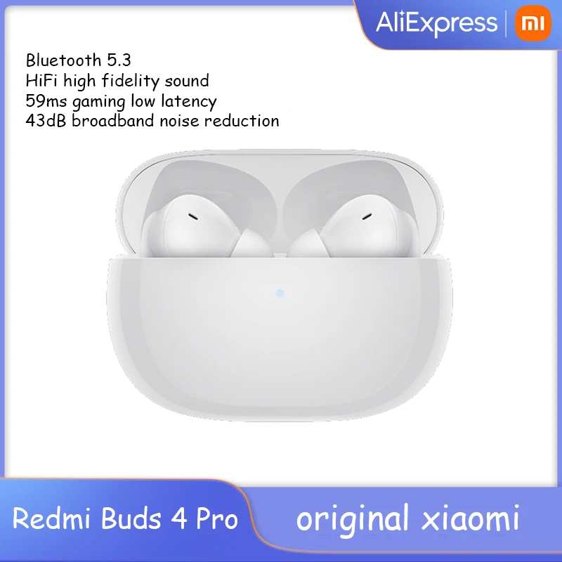 Xiaomi Redmi Buds 4 Pro Earphone TWS True Wireless Earbuds ANC Headset Wireless Charging headphone