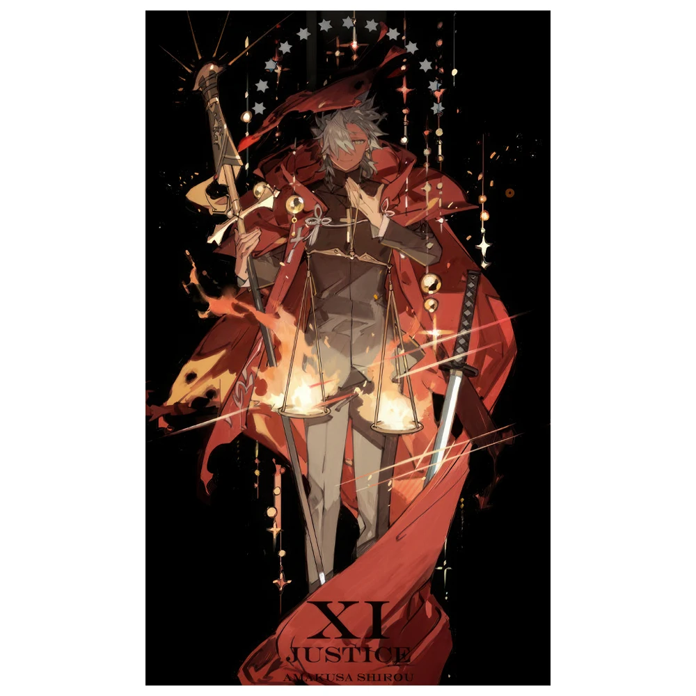 

60x90 см 90x150 Таро справедливость человек Человек смерти температуры дьявол башня звезда Луна солнце суд FGO судьба флаг баннер гобелен