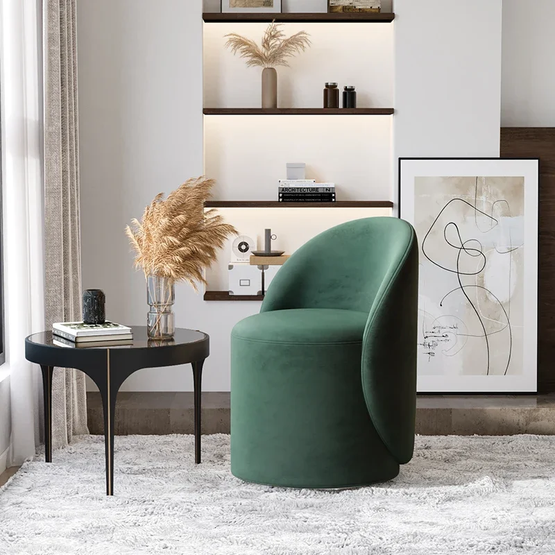 Роскошный подвесной стул для спальни Минималистичная спинка подставка под