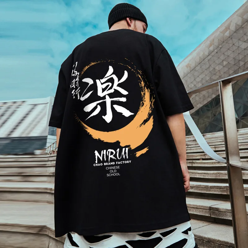 

YlSHioo 2022 Summer Men and Women T-shirt Printing T-shirt O-neck Short-sleeved Fashion Tops Men's Simple T-shirts Men's Tops