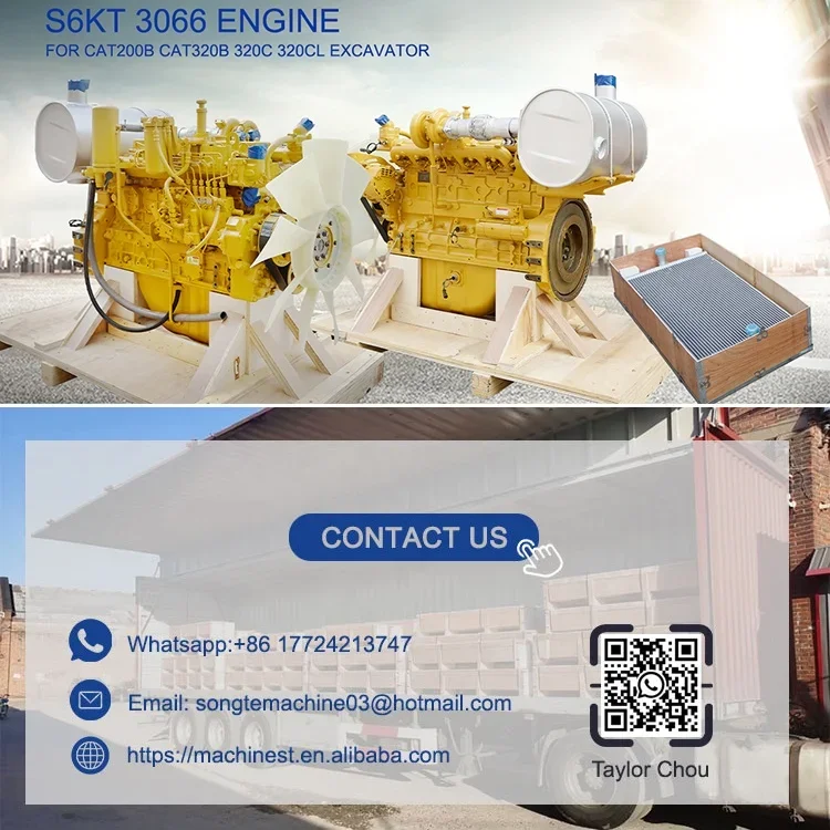 Детали двигателя 49179-02340 C6.4 Двигатель 3066 S6K 287-0049 5I-8018 Турбокомпрессор для