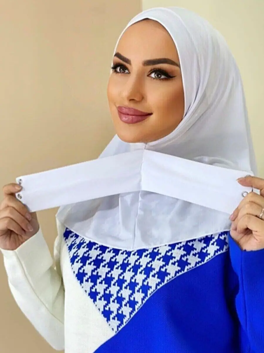 BD3059 Fertig Kopftuch Hazir Bandana Türban Sal Tesettür Hijab Khimar
