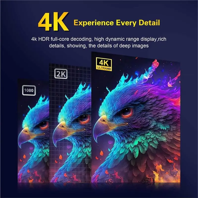 Фото A99E-Q2 Ultra 4K Android Smart TV Stick с 2 ГБ ОЗУ, 16 ГБ ПЗУ, Dual Wifi 6, 2.4G/5G, поддержка нескольких языков, TV-донгл H313 TV BOX №2