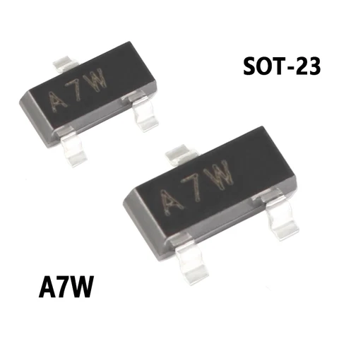 10 шт. интегральных схем ANNUOSENCHIP SOT-23 A7W