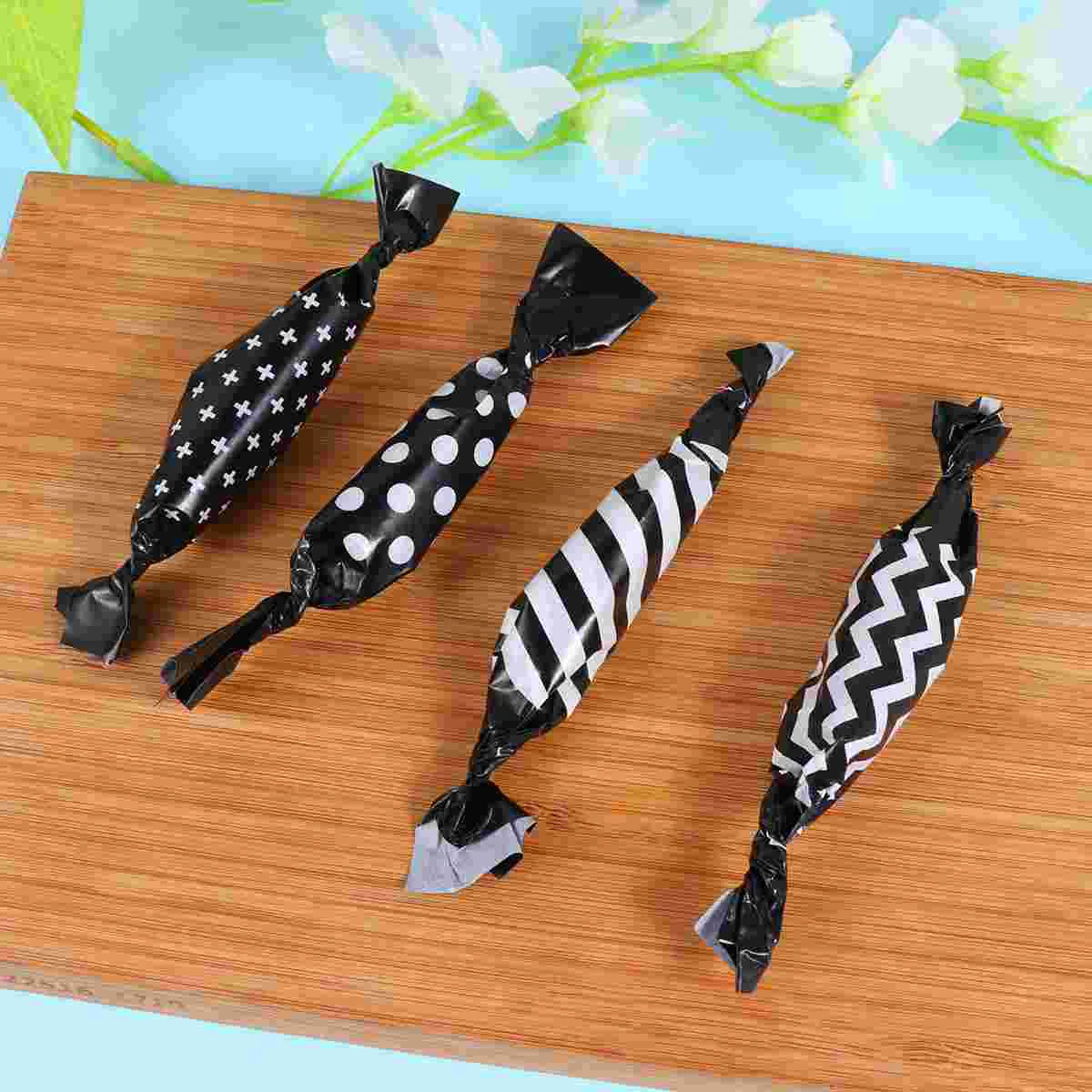 

200 Pcs Chocolate Candy Wrappers Candy Wrapping Paper Candy Packaging Bags Sugar Paper Wrapping Paper Christmas Taffy Wrappers