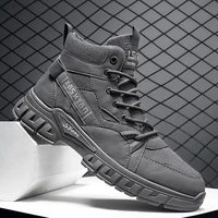 new arrival 2020 mens vulcanize shoes nonslip martin boots outdoor hiking designer mens shoes high quality mens leather shoes