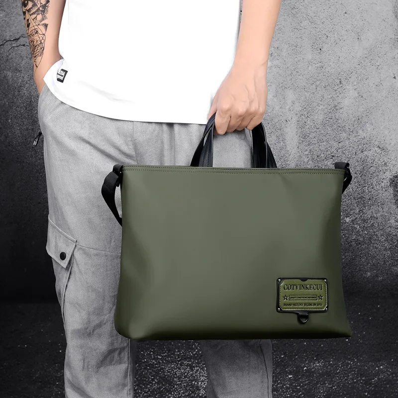 Men's Handbag New Large Capacity Travel Computer Bag Notebook Handbag 14 Inch Men's and Women's Briefcase Casual Messenger Bag