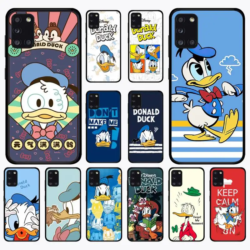 

Disney Donald Duck Phone Case for Samsung A51 01 50 71 21S 70 10 31 40 30 20E 11 A7 2018